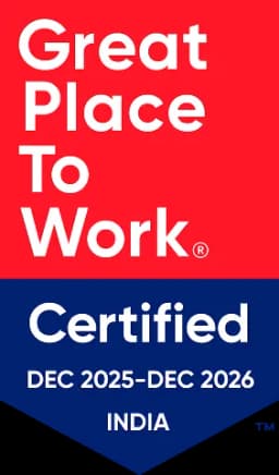 Great Place To Work Certified — India